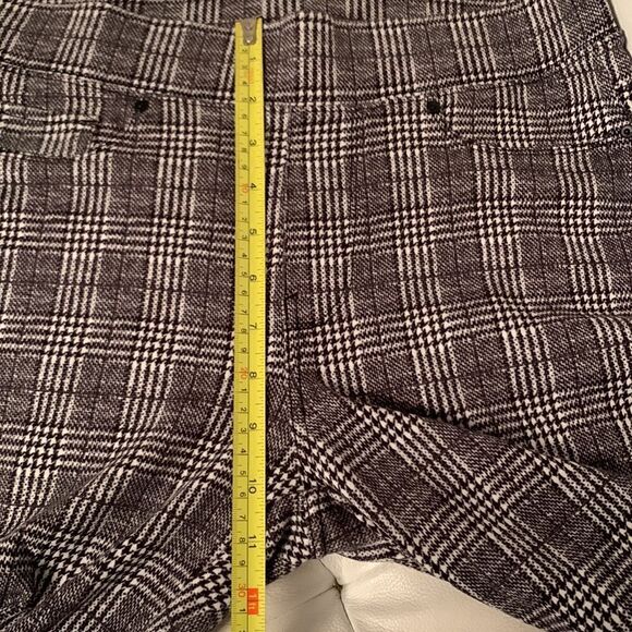 Seven7 Women’s Dandy Plaid Pull On Gray Legging Size M - Picture 4 of 13